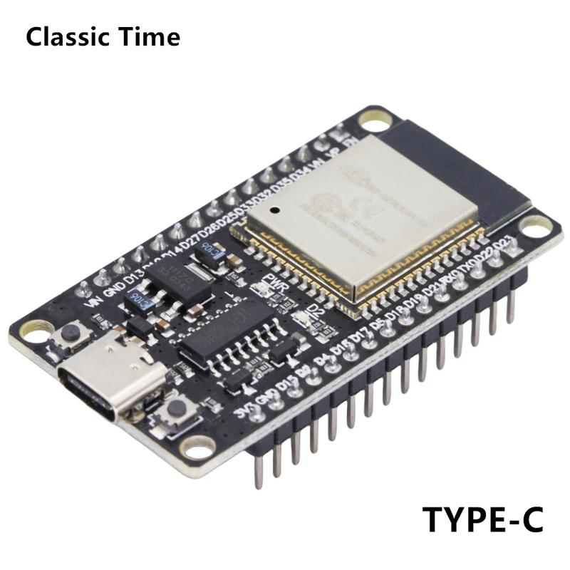 Bảng phát triển ESP32, CH340C TYPE-C USB WiFi + Bluetooth, Công suất cực thấp,…