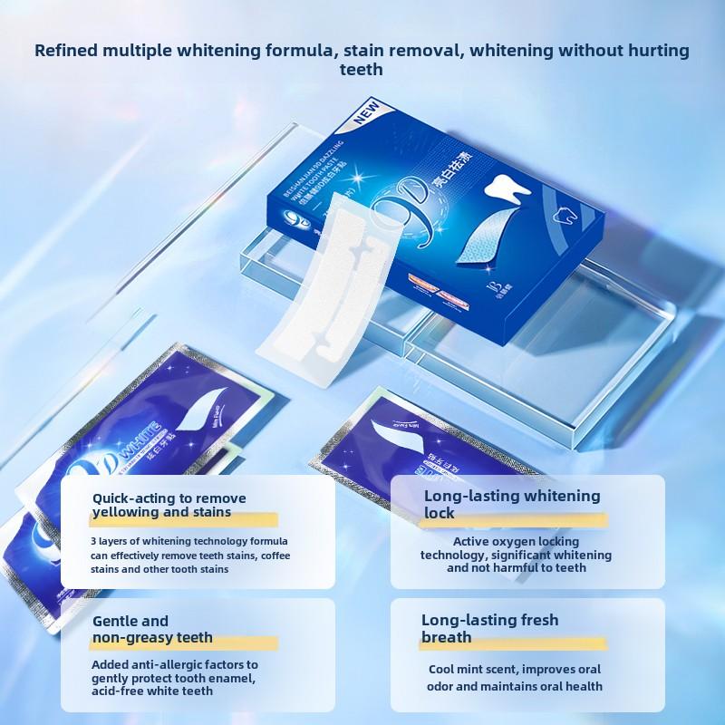 9D toothpaste tooth whitening, yellowing removal and whitening cleaning ...