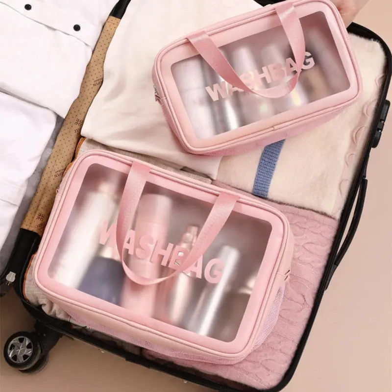 U-Living Washbag Double Layer Tas Make Up Kosmetik Tas Travel Organizer AO012 Wanita Cewek 2