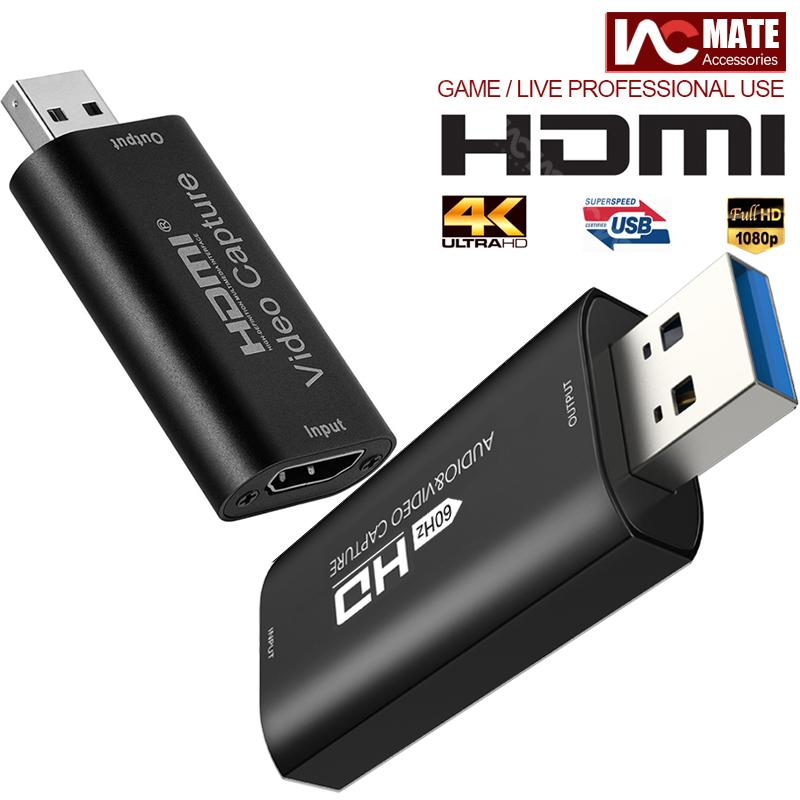 4K HDMI USB 3.0 Video Capture Card 1080P60hz 60FPS Cam Link Card ...
