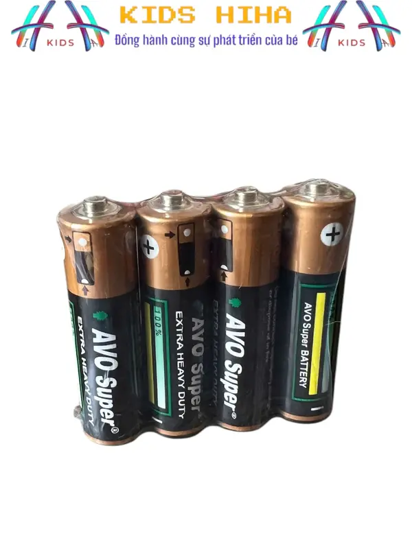 Pin AA 1.5V SUPER AVO, LỐC 60V PIN 2A 1.5V,  PIN BỎ ĐỒNG HỒ TREO TƯỜNG, MIC KARAOKE ,... 5
