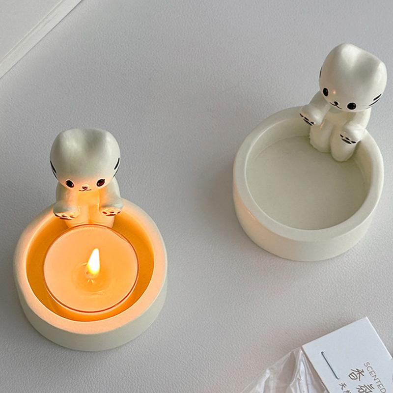 Tempat Lilin Kaca Aromaterapi untuk Meja Makan Dekorasi Rumah Unik dan Elegan Candle Holder dengan Model Nordic Aesthetic 7