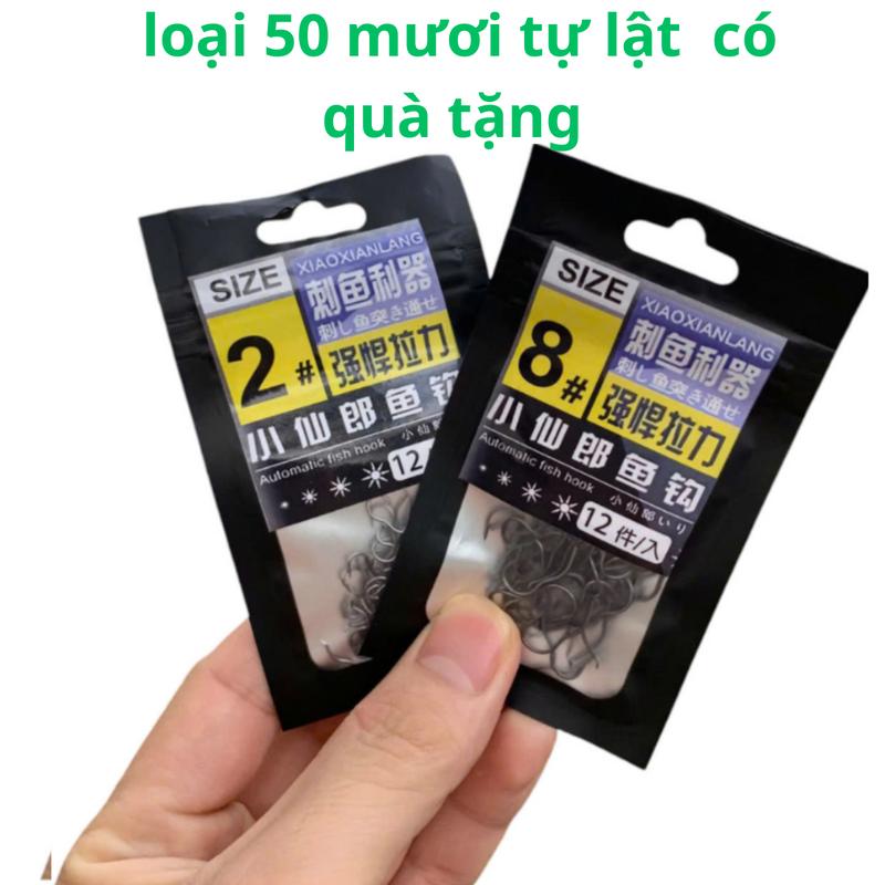 Lưỡi câu cá, lưỡi tự lật có nhiều sai số cho mọi người chọn lựa Đi Câu Fishing Bắt Cá Ca Bắt Cá Lure 1