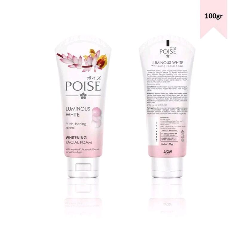 poise facial foam 100gr sabun pembersih muka 2