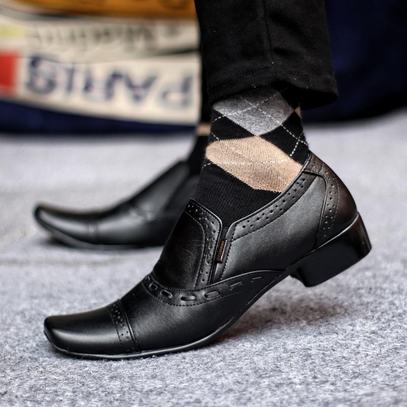 (TIKTOK SHOP) SEPATU PUTIH PANTOFEL KULIT ASLI CEVANY OPEK ORIGINAL KERJA PERAWAT KANTOR MURAH COWOK FORMAL PESTA PANTOPEL RESMI DINAS 5