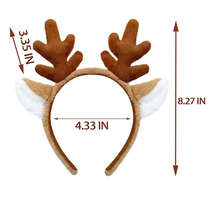 Deer ears and antlers costume discount