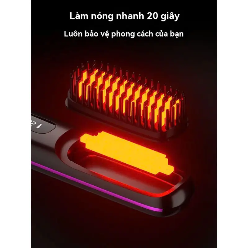 SẢN PHẨM MỚI 2025 : LƯỢC ĐIỆN ION ÂM- HÀNG CHÍNH HÃNG 3