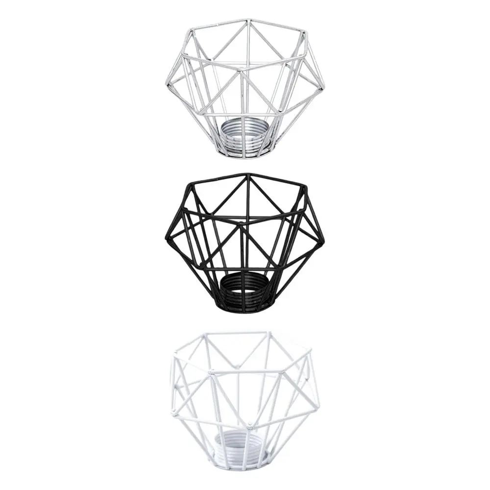 Lampshade Metal Light Cage Ceiling Pendant Light Cover Bulb Guard for Cafe Ornament