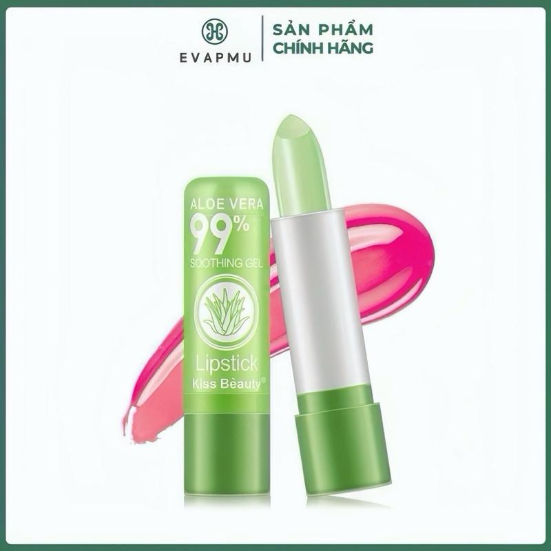 Son Thạch Lô Hội Dưỡng Ẩm Thay Đổi Màu Sắc Theo Nhiệt Độ Skincare - Cho Môi Mềm Mại Và Không Khô Nứt Nẻ - Nữ