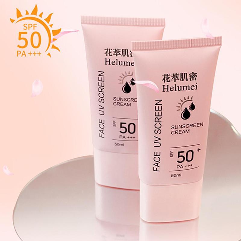Kem Chống Nắng Chăm Sóc Da SPF 50 Dưỡng Ẩm Bảo Vệ Không Thấm Nước Lâu Trôi Kem Chống Nắng Cho Khuôn Mặt Skincare Socola Làm Đẹp Da