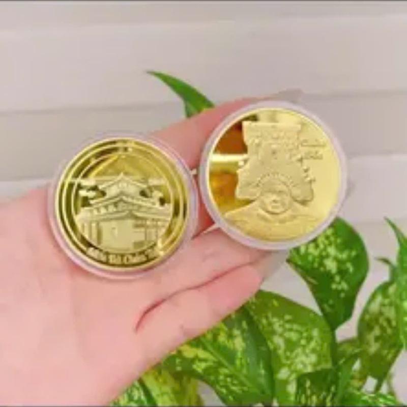 Đồng Xu miêu bà chúa sứ Châu đốc An Giang - để trong túi/ví 0