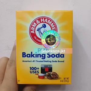 Baking Soda Asli USA Merk Arm & Hammer Baking Soda 227gr