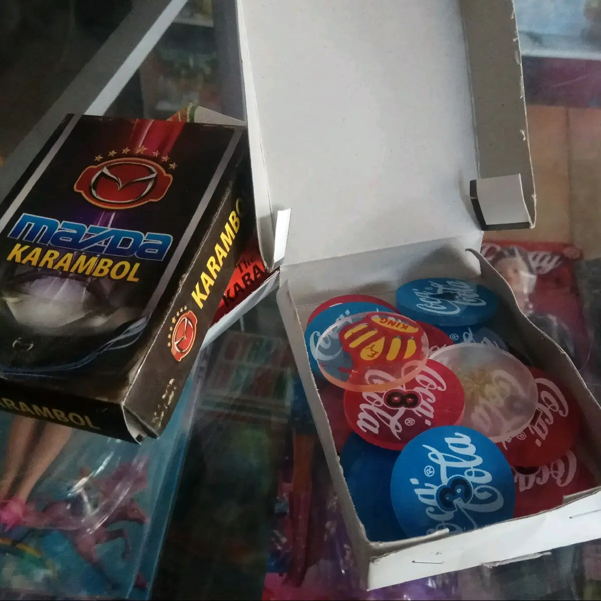 Biji karambol Board Games Toys mainanpin karambol