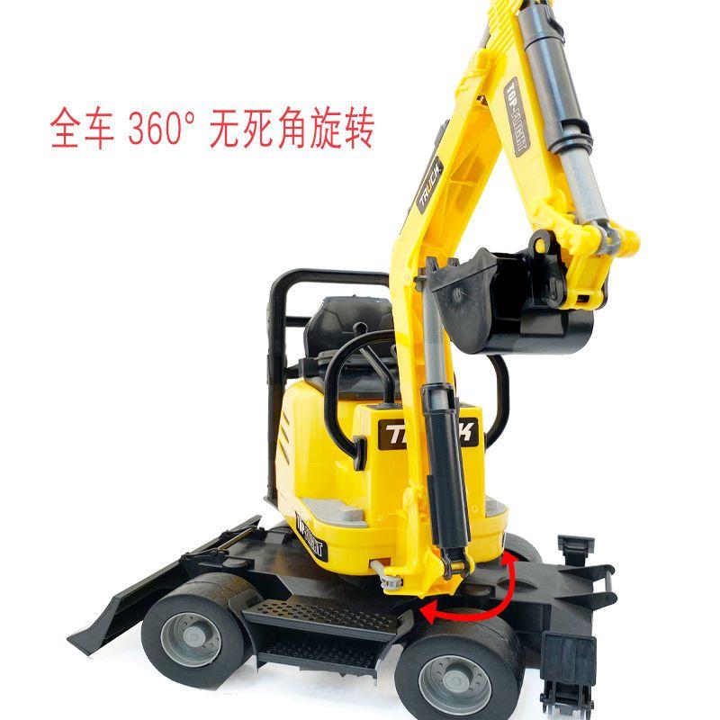 Product Introduction of Xe Đồ Chơi Máy Xúc Khổng Lồ, Bộ Đồ Chơi Xe Kỹ Thuật Cho Trẻ Em, Mô Hình Xe Bé Trai Và Bé Gái, Chuyển Động Quán Tính, Thích Hợp Cho Đồ Chơi Bãi Biển, Năm 2025 9