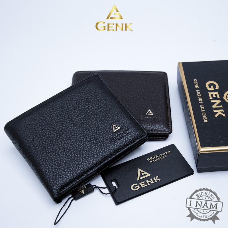 Ví Da Nam Nappa Cao Cấp Genk - GBLux03 Wallet Hình Chữ Nhật Nhiều Ngăn