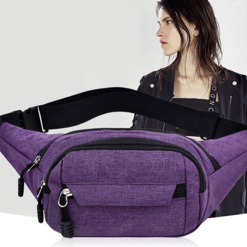 Túi bao tử đeo bụng đeo chéo đeo hông 4 ngăn nam nữ thời trang chất liệu vải dù chống thấm nước cao cấp DB015 Bag