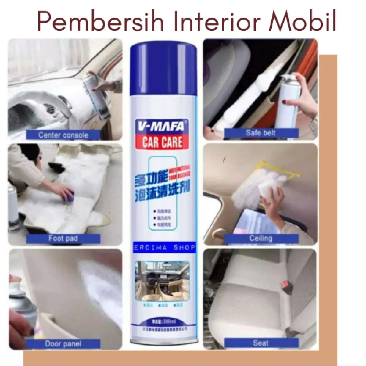 Pembersih Interior Mobil - V Mafa Car Care