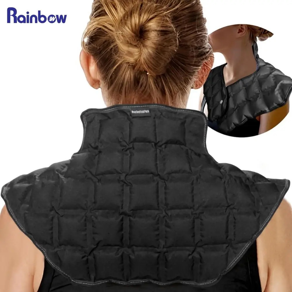 Reusable Neck Ice Pack Wrap, Hot Cold Compress Neck Wrap, Neck Ice Pack Wrap for Shoulder Upper Back, Sports & Outdoor Accessories