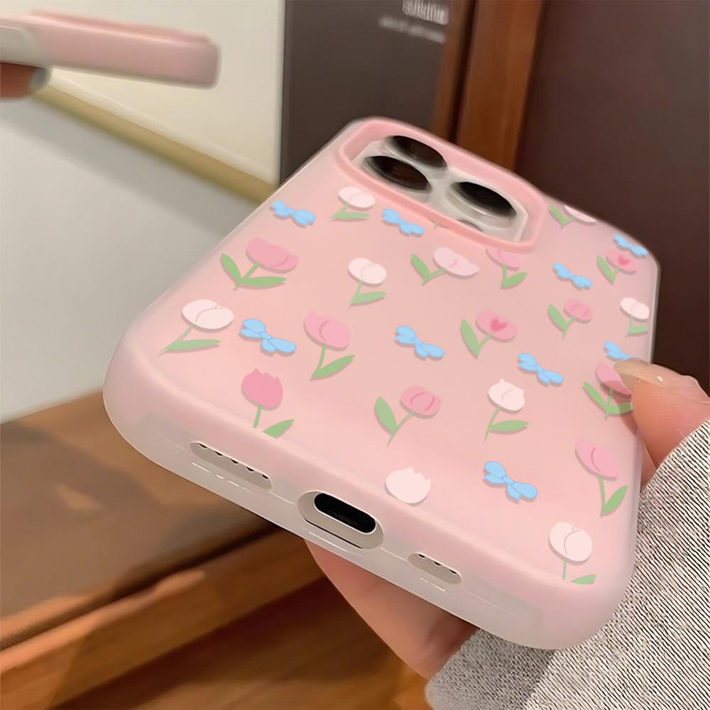 Jelly Color 2 In 1 Casing Untuk Samsung A07 A17 A56 A35 A55 A15 A16 A54 A06 A26 A35 A36 A53 S25 Ultra S24FE 5G Case Double-layer Matte Case DIY Card Holder Case Anti Fingerprint Tpu Protective Back Cover Motif Tulip Flowers Jelly Color 2 In 1 Casing Untuk Samsung A07 A17 A56 A35 A55 A15 A16 A54 A06 A26 A35 A36 A53 S25 Ultra S24FE 5G Case Double-layer Matte Case DIY Card Holder Case Anti Fingerprint Tpu Protective Back Cover Motif Tulip Flowers