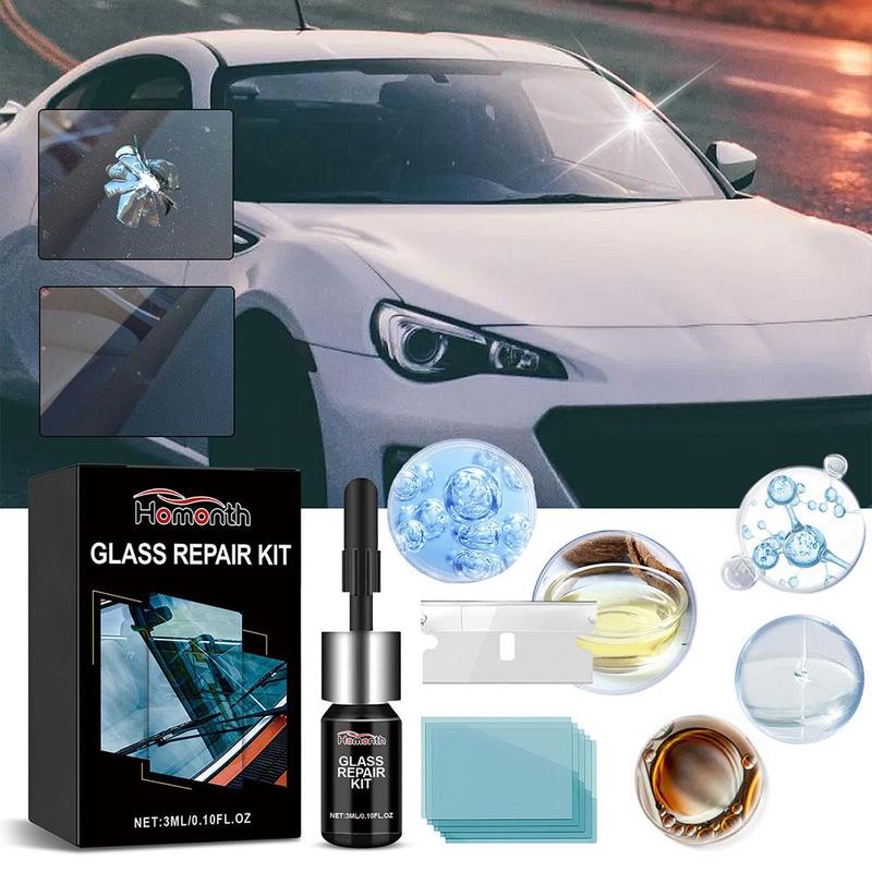 Product Introduction of Car Windshield Crack Repair Fluid Window Repair Resin Glass Curing Car Scratch Crack Glue Y6J8 22