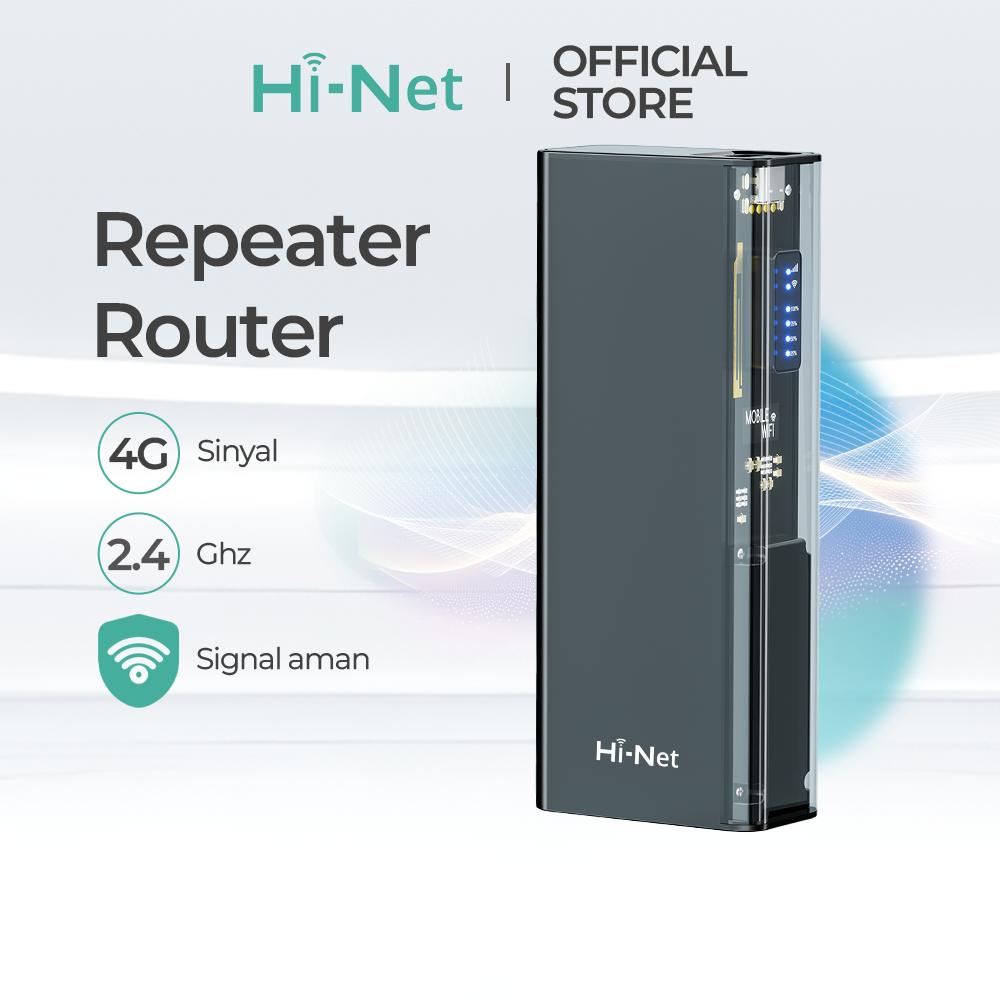 Hi-Net MF932 Power Bank Router WIFI Portabel 150Mbps 8000mAh Mendukung Semua Operator dengan Jaringan 4G/3G dan WiFi Dual-band 2.4G dan 5G - Charger