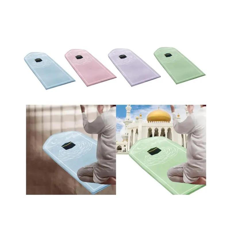 Thảm Cầu Nguyện, Thảm Cầu Nguyện, Thảm Ngồi Thánh Giá, Đồ Trang Trí Dập Nổi, Dày Và Mềm Mại, Đa Năng, Thích Hợp Cho Gia Đình Hồi Giáo, Thảm Cầu Nguyện, Thảm 2