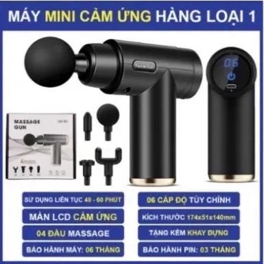 (Pin 1200 , Bản Nâng Cấp ) MÁY MASSAGE CẦM TAY MASSAGE TOÀN THÂN 6 CẤP ĐỘ 3