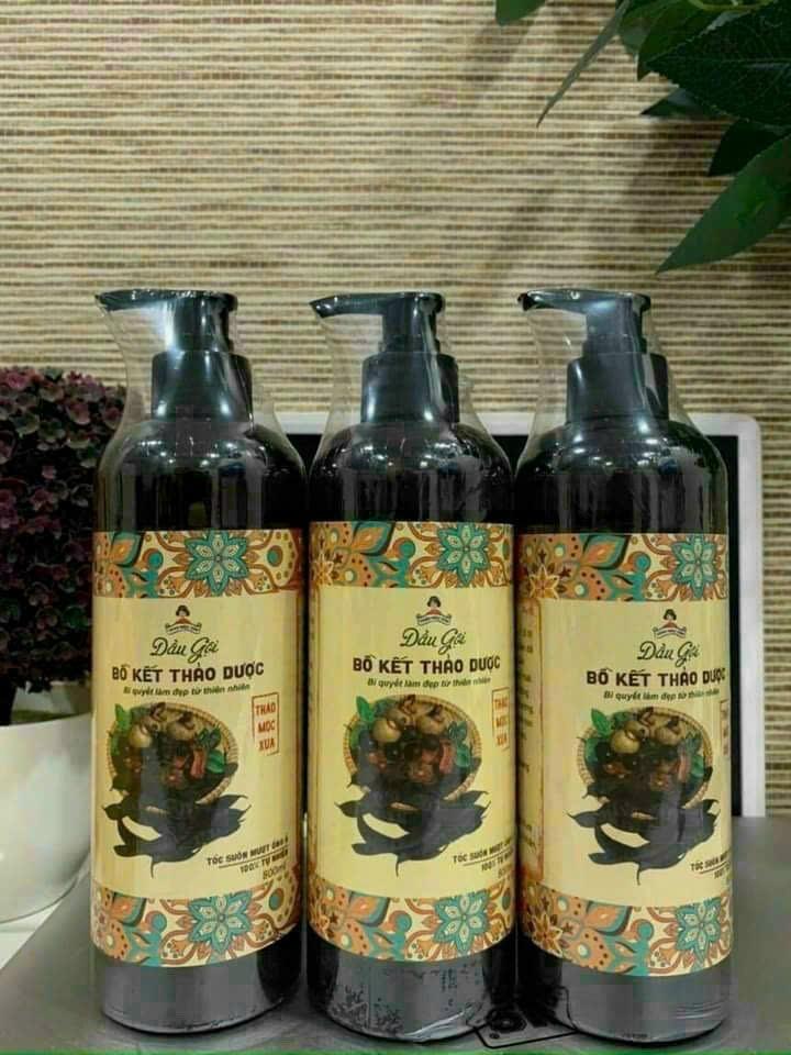 Product Introduction of [3 chai gội] Combo 3 chai Dầu gội Bồ kết thảo dược 800ml Nữ dầu  gội 3