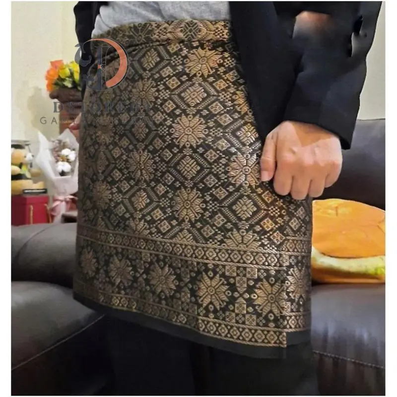 Dstore04 || SARUNG SONGKET LILIT BAPAK || RUMPAK COWOK MELAYU || SARUNG SONGKET BAPAK DAN ANAK ~ DVN STYLE 0
