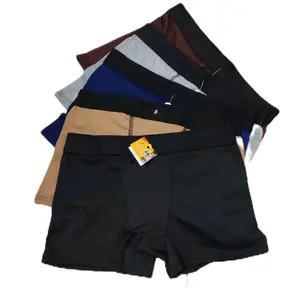5 Pcs Celana Dalam Anak Laki Laki Boxer Remaja Tanggung fashion Motif Polos Bahan Katun Spandek Nyaman