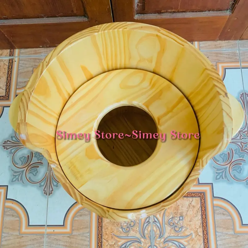 Thùng Xông Chân Dưỡng Sinh, Thùng Xông Chân Kết Hợp Xông Phụ Khoa Kèm Bàn Lăn Cao Cấp 4