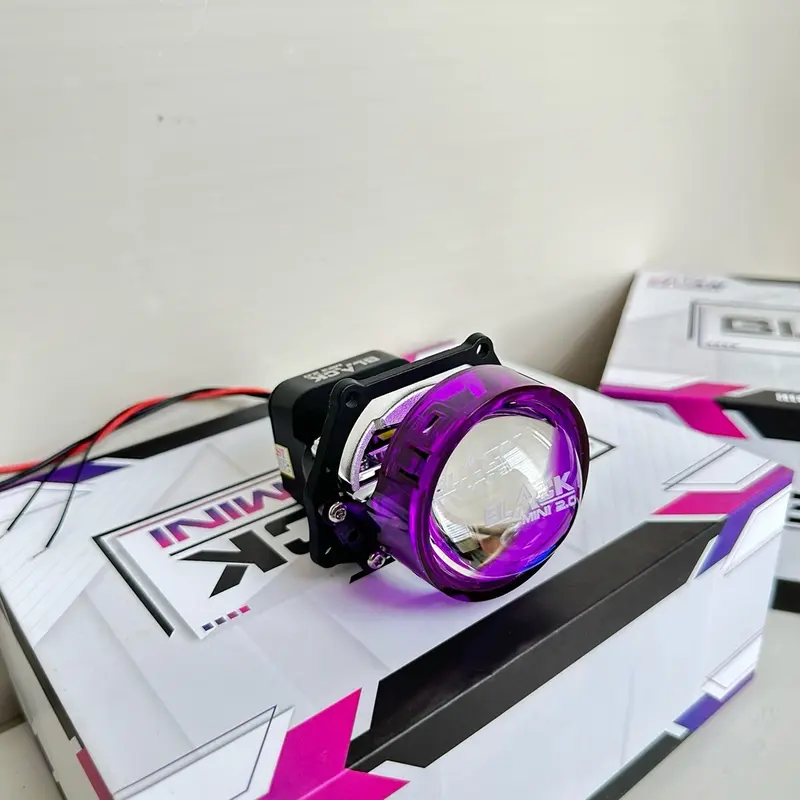 Bi Cầu TiTan Black 2.0 Công Xuất 45w Chip led 6+1 osam + Trợ Tâm Pha + Nhiệt Màu 5000K ( Bảo Hành 12 Tháng ) 2