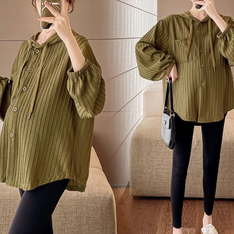 Baju Linen Kapas untuk Wanita Hamil