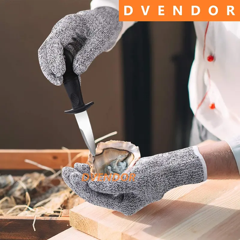 OYSTER KNIFE PISAU PEMBUKA TIRAM KERANG SHELL FISH CUNGKIL CANGKANG Besi Stainless 3