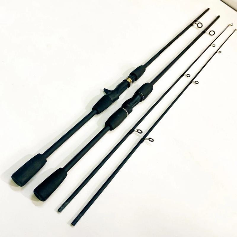  Cần Câu  Cá Lure Rise Spin Sói Đen Chất Liệu Cacbon Tải Được 3-5kg Bắt Cá Đi Câu Fishing 