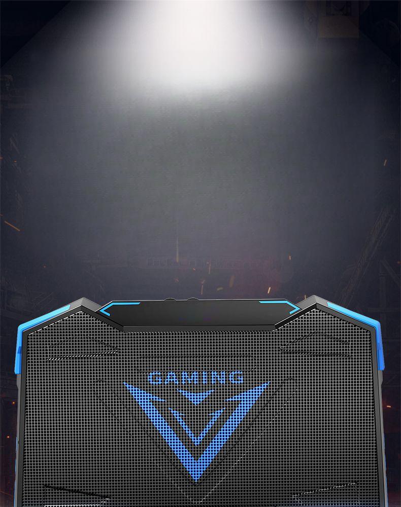 Product Introduction of Laptop Radiator Gaming Notebook 15.6-Inch Computer E-Sports 17.3 Base with Fan Mute Height Increasing Portable 5