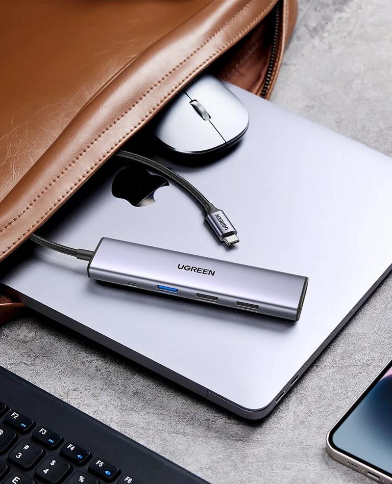 Product Introduction of Hab USB C, Ugreen, Jenis C 3.1 ke HDMI, 4k, SD, TF, PD 100W, Penyesuai, Serasi dengan MacBook, iPad, Pro, Air, M2, M1, PC, Aksesori, 5ATM, USB C 3.0 Hab 31