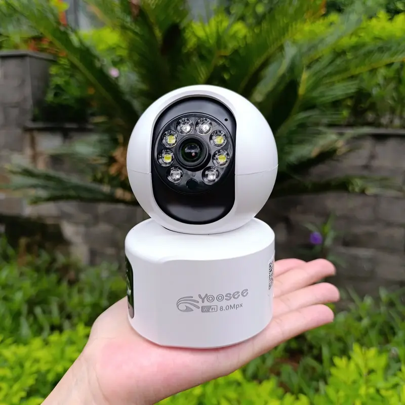 Camera yoosee trong nhà xem 3 khung hình 15.0Mpx, góc rộng, cảnh báo, báo động, có màu ban đêm Chụp Ảnh camera  hình camera  hình camera trong 7