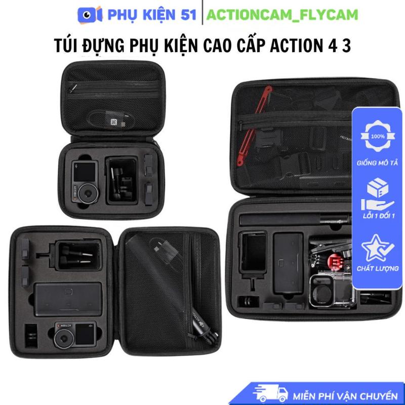 Túi đựng phụ kiện cho Osmo Action 4 3 gọn gàng tiện lợi bảo vệ camera