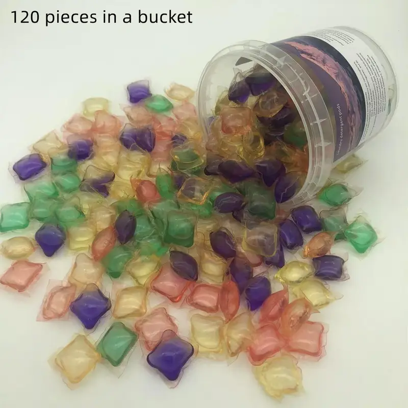 Laundry Beads, 120pcs/bucket Long Lasting Fragrance Beads, Household Cleaning Beads, Home Care Supplies for Laundry Room 6