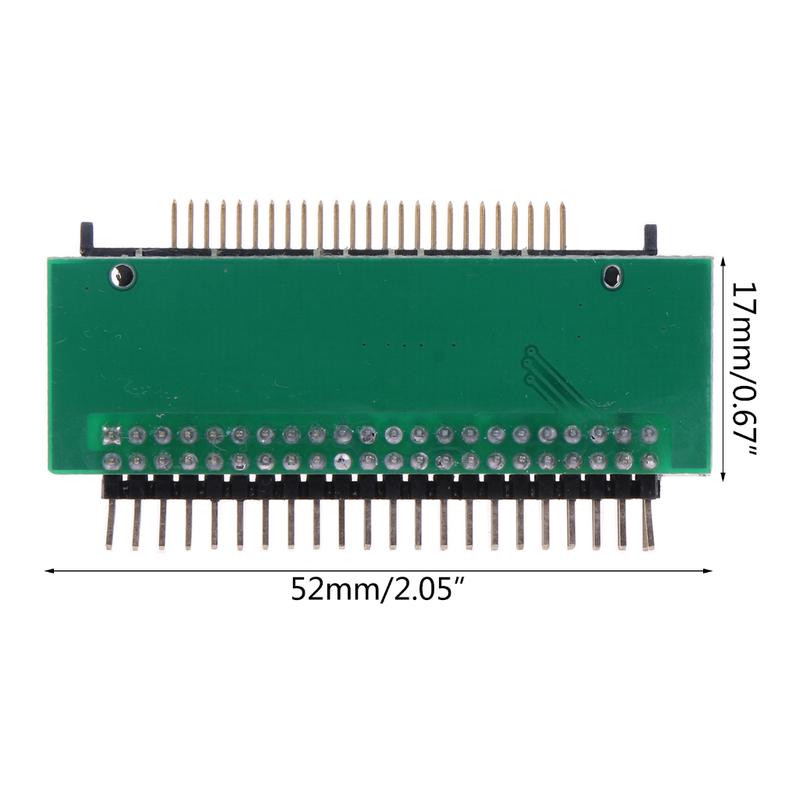 Product Introduction of Compact Flash 44pin 2.5" To 1.8" IDE 50 Pin Converter Adapter Hard Drive Riser Card Adaptator 0