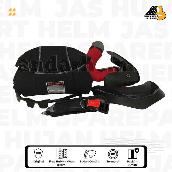 Gambar Part Busa Full NHK R6 Kancing Besi + Kunci Leher - BUSA FULL, TANPA TALI dari HelmPro Kota Bandung Tokopedia