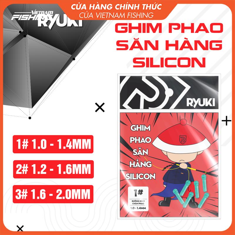 Ghim Phao Săn Hàng Silicon RYUKI