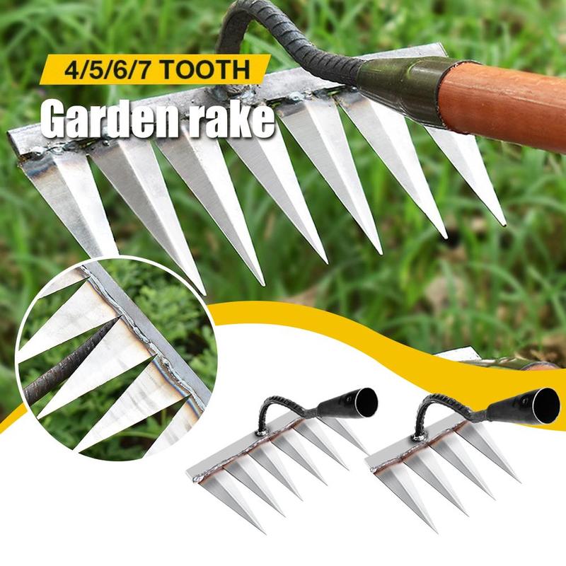 Product Introduction of Garden Weeding Rake Garden Hoe Weeding Handheld Garden Planting Hoe Rake Farm Garden Z7L3 36