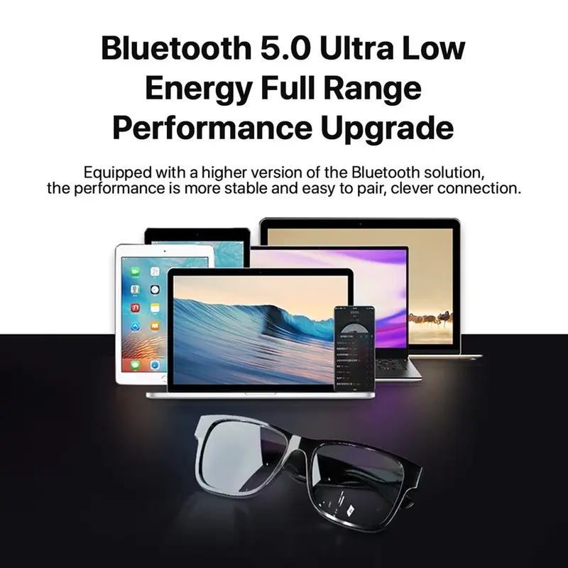 KiiP Wireless S01 Smart Glass Kacamata Headset Bluetooth Multifungsional Glasses 3
