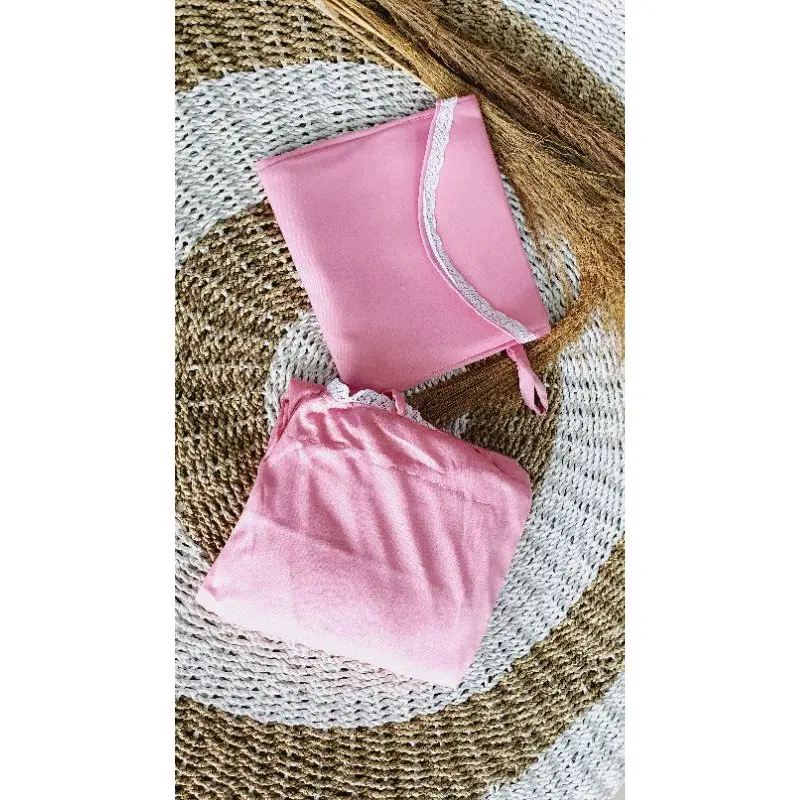 Hemat 100Ribu Dapat 3Pcs Mukena Traveling Renda Hyget Polos 7