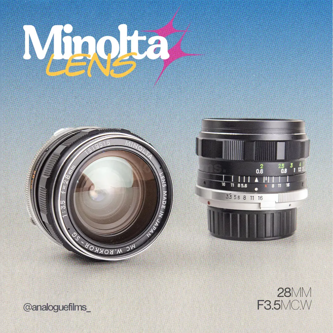 Minolta MC.W Rokkor-SG 28mm f3.5