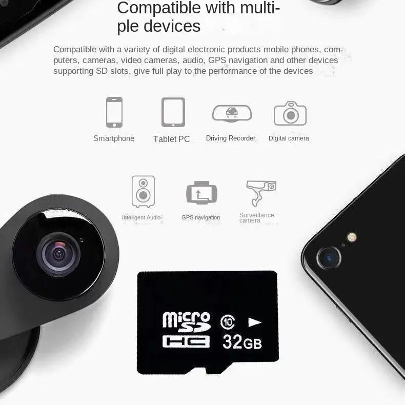 Thẻ nhớ, Thẻ TF, Máy ảnh, Máy ghi lái xe, Máy ảnh, 8G, 16G, 32G, 64G, 128G, 4GB 3