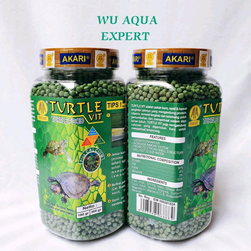 AKARI TURTLE VIT untuk Kura-Kura 100gr dan 300gr 3