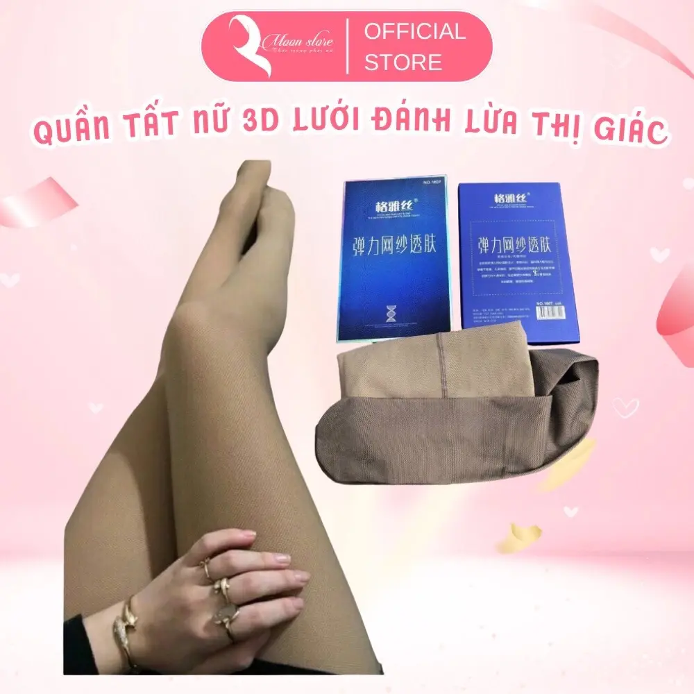 Quần tất 3D lót nỉ cho nữ, ấm áp mùa đông - Women Voi